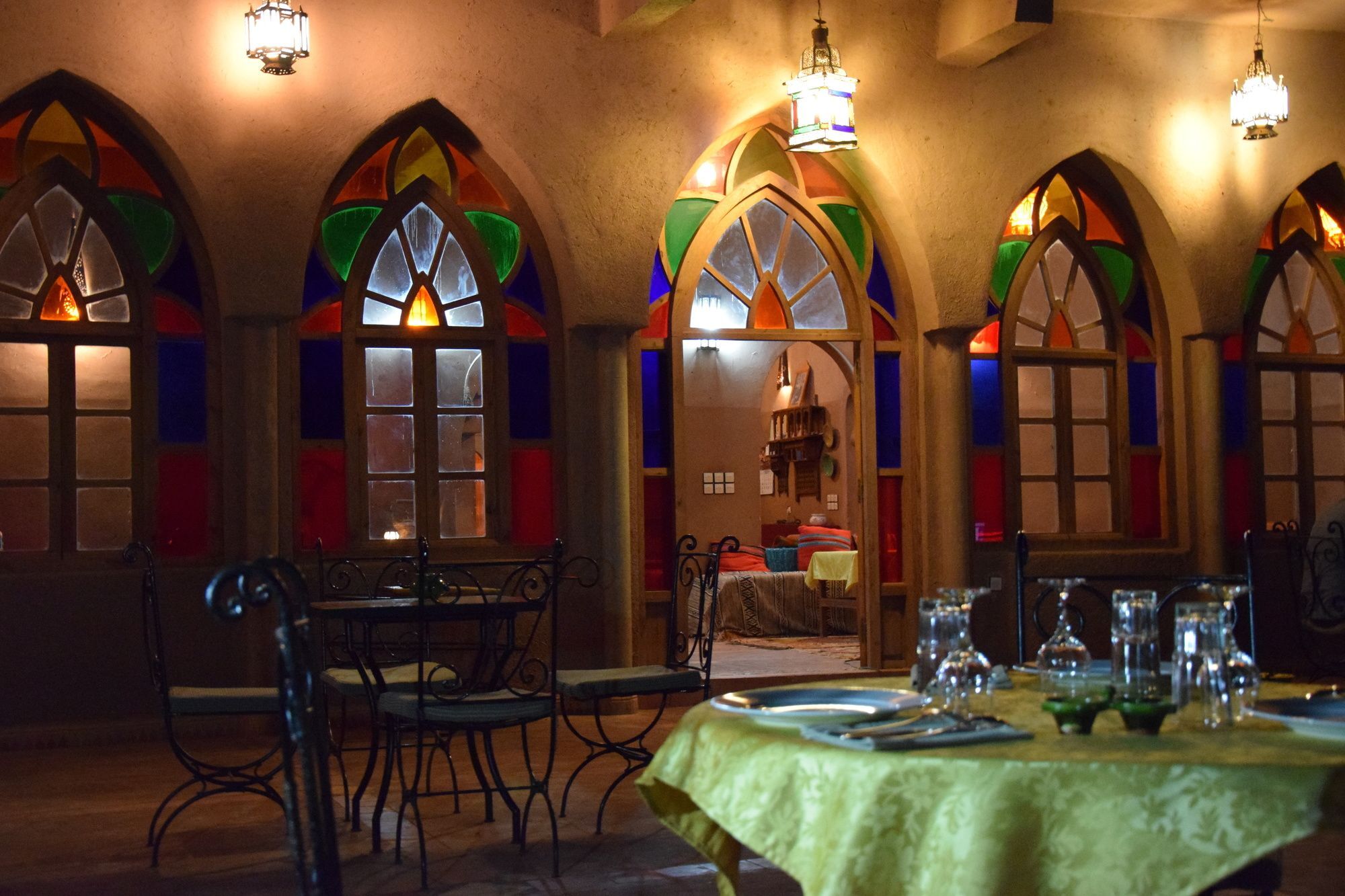 Hotel Carrefour Des Nomades Oulad Driss Esterno foto